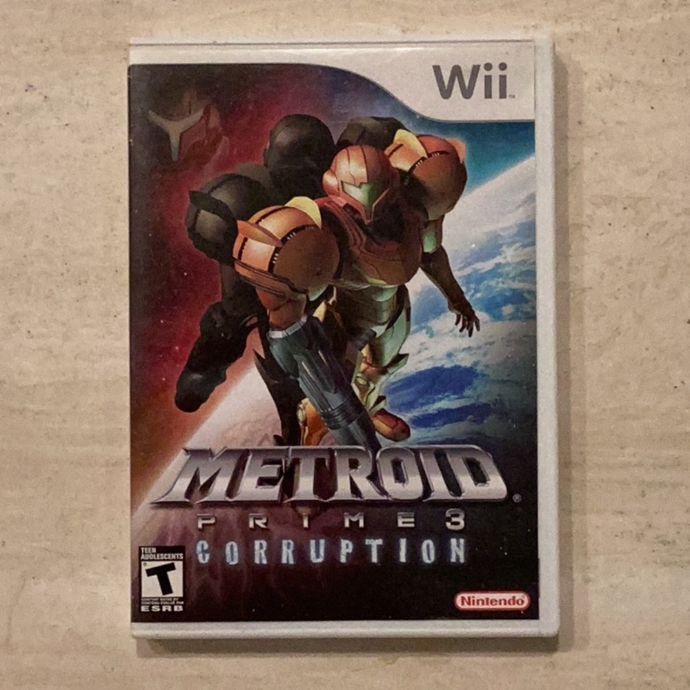 Metroid Prime 3 Corruption Nintendo Wii Game Complete - Picture 6 of 6